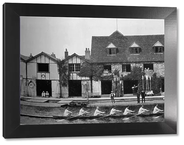 The Boathouse After Reconstruction, 1909, 1935. Artists: Mr Mundy, Hills and Saunders
