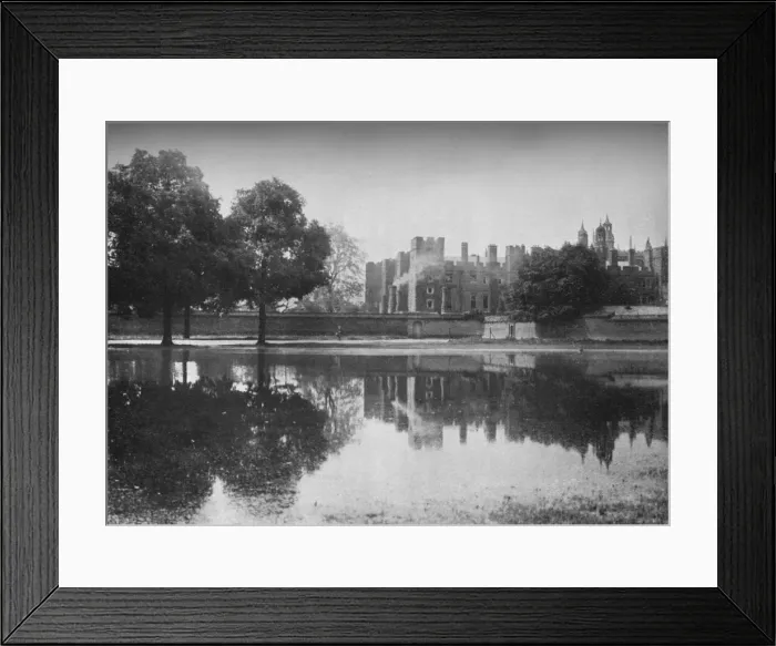 Framed Print : College Field, November 1894, 1935. Artist: TC Porter Framed Print : College Field, November 1894, 1935. Artist: TC Porter