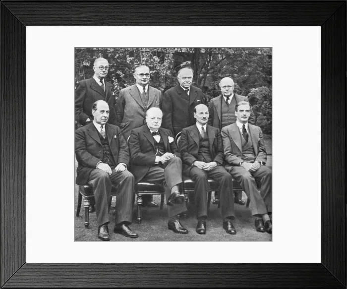 Framed Print : Mr. Churchills War Cabinet in the Spirng of 1941, 1941 (1955) Framed Print : Mr. Churchills War Cabinet in the Spirng of 1941, 1941 (1955)