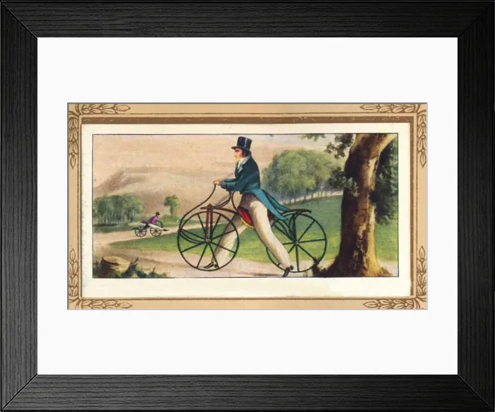 Framed Print : Pedestrian Hobby-Horse, 1819, (1939) Framed Print : Pedestrian Hobby-Horse, 1819, (1939)