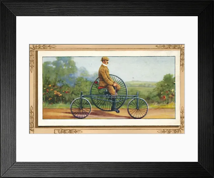 Framed Print : Coventry Rotary Tricycle, 1939 Framed Print : Coventry Rotary Tricycle, 1939