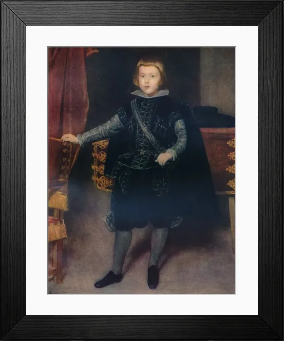 Framed Print : Infant Baltasar Carlos (1629-1646), 1639 (c1927). Artist: Diego Velasquez Framed Print : Infant Baltasar Carlos (1629-1646), 1639 (c1927). Artist: Diego Velasquez