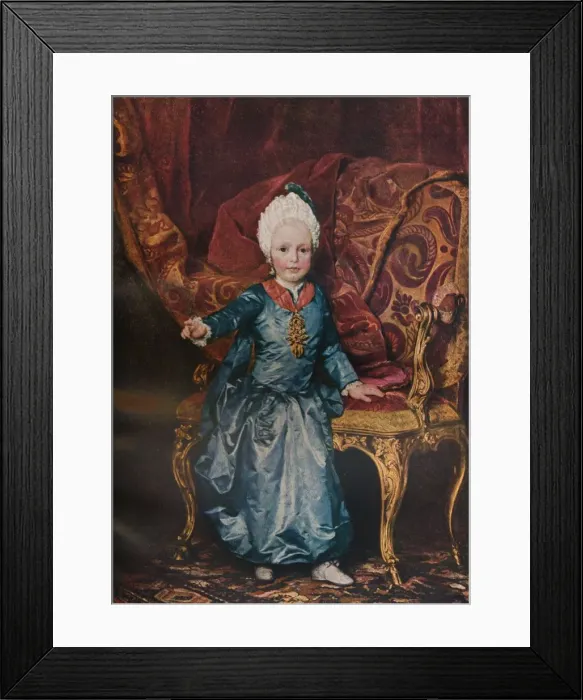 Framed Print : The Archduke Francis of Austria, 1770 (c1927). Artist: Anton Raphael Mengs Framed Print : The Archduke Francis of Austria, 1770 (c1927). Artist: Anton Raphael Mengs