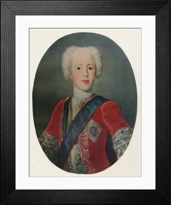 Framed Print : Prince Charles Edward Stuart, c1729 (c1927) Framed Print : Prince Charles Edward Stuart, c1729 (c1927)