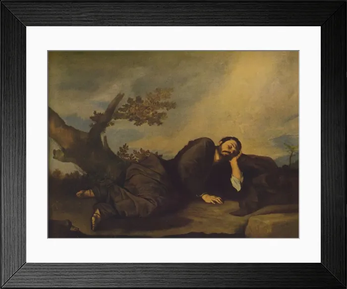 Framed Print : El Sueno De Jacob, (Jacobs Dream), 1639, (c1934). Artist: Jusepe de Ribera Framed Print : El Sueno De Jacob, (Jacobs Dream), 1639, (c1934). Artist: Jusepe de Ribera