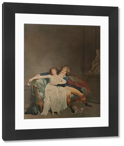 La Dispute De La Rose, c1840, (1913). Artist: Joseph Eymar