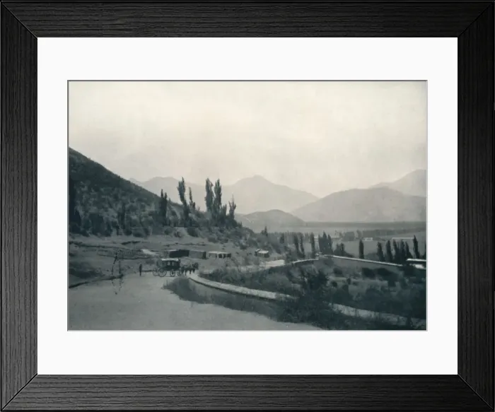 Framed Print : A Chilian Valley, 1911 Framed Print : A Chilian Valley, 1911