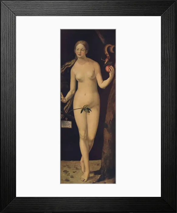 Framed Print : Eva, (Eve), 1507, (c1934). Artist: Albrecht Durer Framed Print : Eva, (Eve), 1507, (c1934). Artist: Albrecht Durer