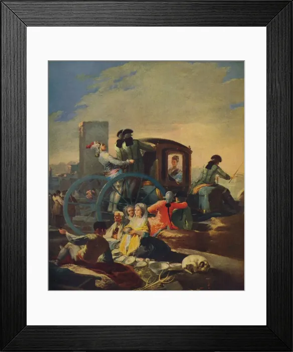 Framed Print : El Cacharrero, (The Crockery), 1778-1778, (c1934). Artist: Francisco Goya Framed Print : El Cacharrero, (The Crockery), 1778-1778, (c1934). Artist: Francisco Goya