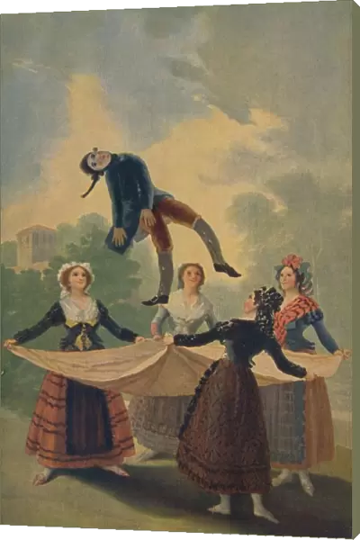 El Pelele, (The Straw Manikin), 1791-1792, (c1934). Artist: Francisco Goya