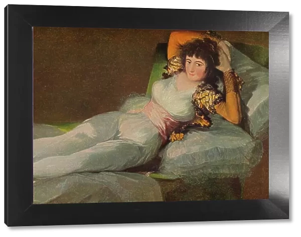 La Maja Vestida, (The Clothed Maja), 1800-1808, (c1934). Artist: Francisco Goya