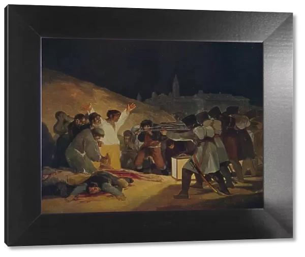 Escenas Del 3 De Mayo De 1808, (May 3, 1808 in Madrid), 1814, (c1934). Artist: Francisco Goya
