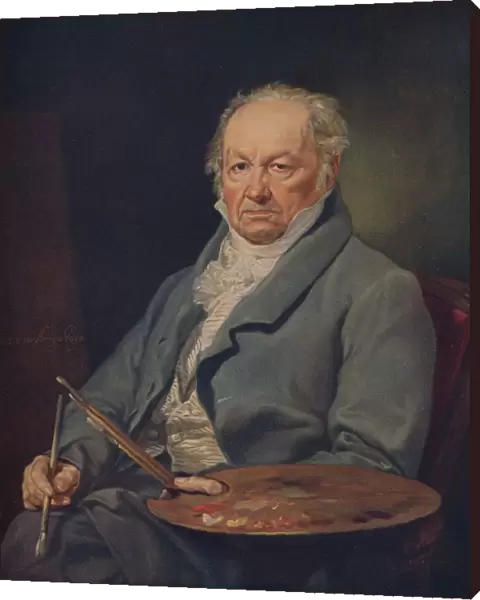 Retrato Del Pintor Don Francsico Goya, (The painter Francisco de Goya), 1826, (c1934). Artist: Vicente Lopez y Portana