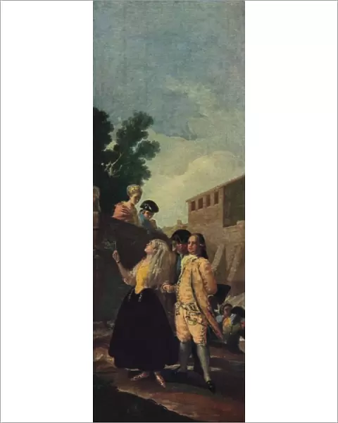 The Military Man and the Lady, 1779 (1939). Artist: Francisco Goya