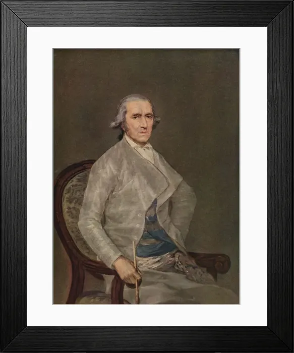 Framed Print : The Painter Francisco Bayeu, 1795 (1939). Artist: Francisco Goya Framed Print : The Painter Francisco Bayeu, 1795 (1939). Artist: Francisco Goya