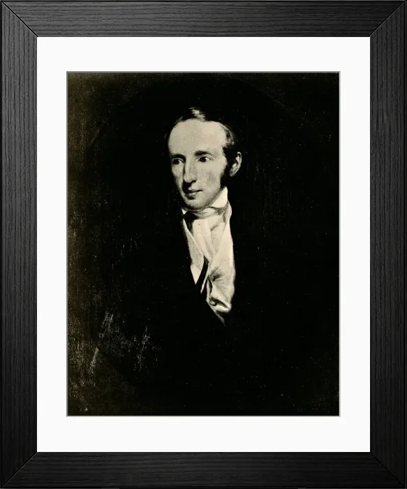Framed Print : Samuel Prout, 1823 (1915). Artist: John Jackson Framed Print : Samuel Prout, 1823 (1915). Artist: John Jackson