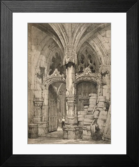 Framed Print : Tours, c1820 (1915). Artist: Samuel Prout Framed Print : Tours, c1820 (1915). Artist: Samuel Prout