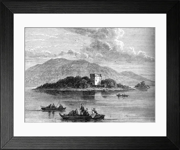 Framed Print : Lochleven, c1880 Framed Print : Lochleven, c1880