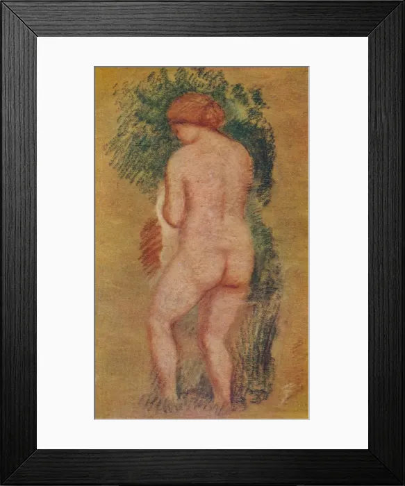 Framed Print : Study of a Woman, 1937. Artist: Aristide Maillol Framed Print : Study of a Woman, 1937. Artist: Aristide Maillol