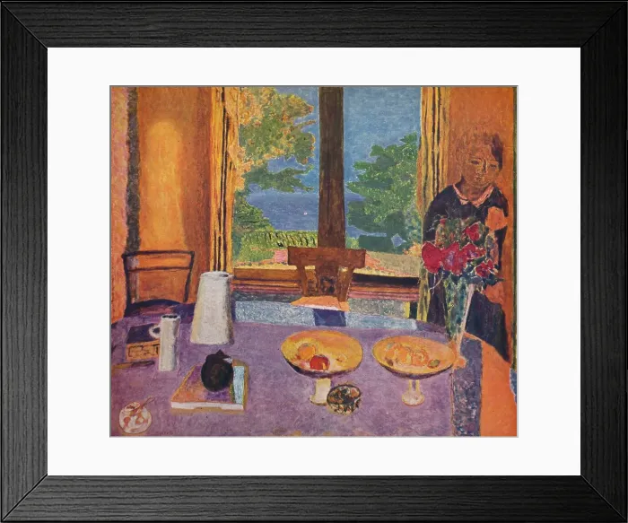 Framed Print : Dining room on the garden - Interior, 1937 Framed Print : Dining room on the garden - Interior, 1937