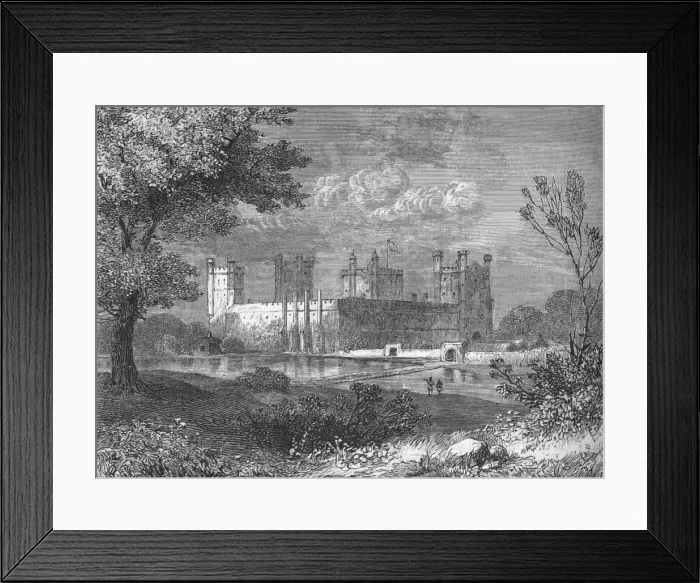 Framed Print : Old Basing House, c1880 Framed Print : Old Basing House, c1880