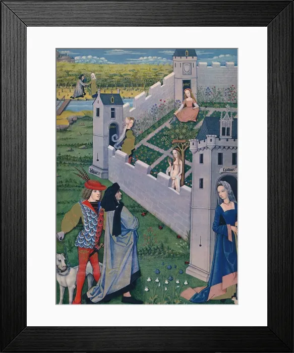 Framed Print : Loves Game of Chess - The Orchard of Nature, 1937. Artist: Emile- Aurele Van Moe Framed Print : Loves Game of Chess - The Orchard of Nature, 1937. Artist: Emile- Aurele Van Moe