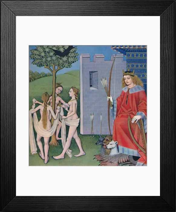 Framed Print : Loves Game of Chess - Apollo watches the Muses dance, 1937. Artist: Emile- Aurele Van Moe Framed Print : Loves Game of Chess - Apollo watches the Muses dance, 1937. Artist: Emile- Aurele Van Moe