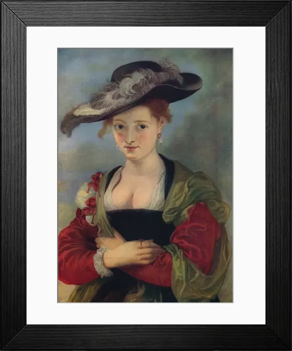 Framed Print : Le Chapeau De Paille, c1622-1625, (c1915). Artist: Peter Paul Rubens Framed Print : Le Chapeau De Paille, c1622-1625, (c1915). Artist: Peter Paul Rubens