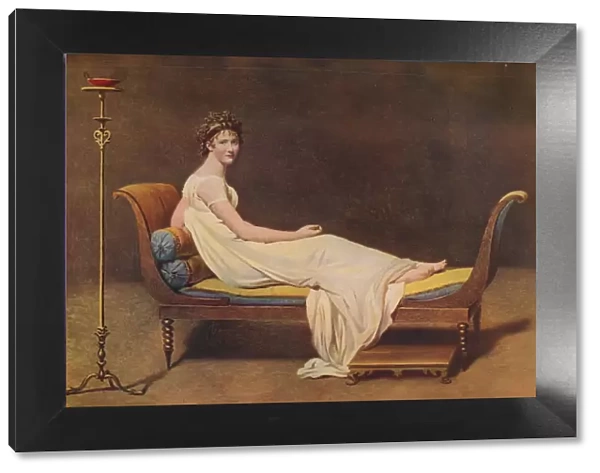 Madame Recamier, 1800, (c1915). Artist: Jacques Louis David