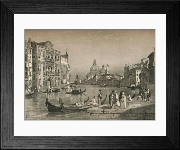 Framed Print : Venice, c1830 (1915). Artist: Samuel Prout Framed Print : Venice, c1830 (1915). Artist: Samuel Prout