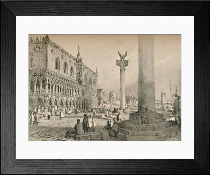 Framed Print : Venice, c1830 (1915). Artist: Samuel Prout Framed Print : Venice, c1830 (1915). Artist: Samuel Prout