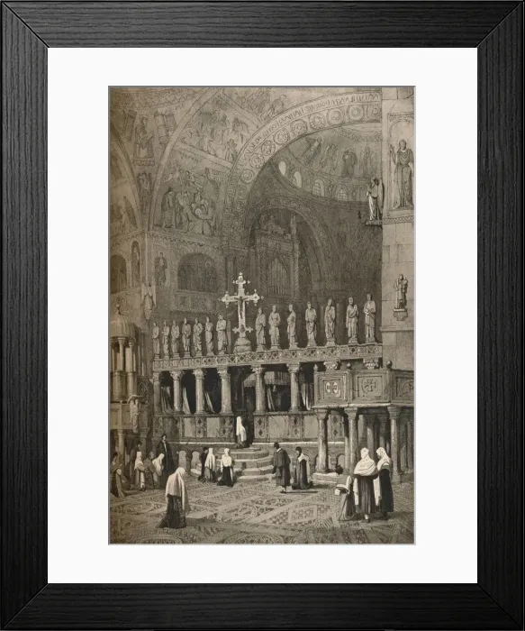 Framed Print : Venice, c1830 (1915). Artist: Samuel Prout Framed Print : Venice, c1830 (1915). Artist: Samuel Prout