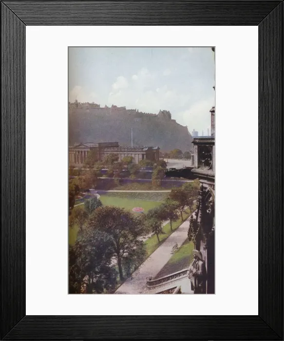 Framed Print : Edinburgh, c1930s. Artist: Donald McLeish Framed Print : Edinburgh, c1930s. Artist: Donald McLeish
