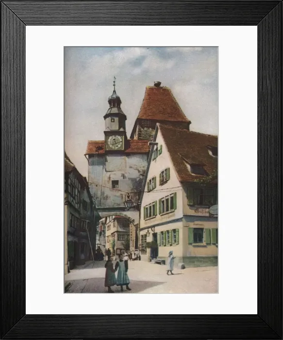 Framed Print : South Germany, c1930s. Artist: C Uchter Knox Framed Print : South Germany, c1930s. Artist: C Uchter Knox