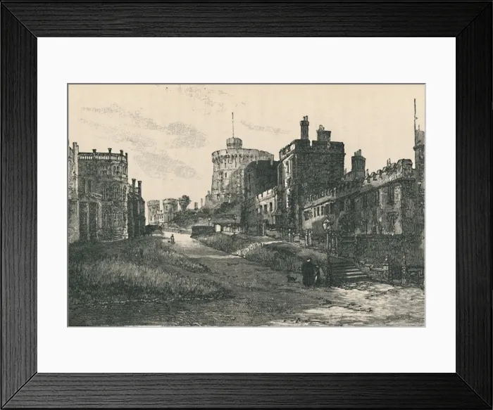 Framed Print : The Lower Ward, Looking Up, 1895 Framed Print : The Lower Ward, Looking Up, 1895