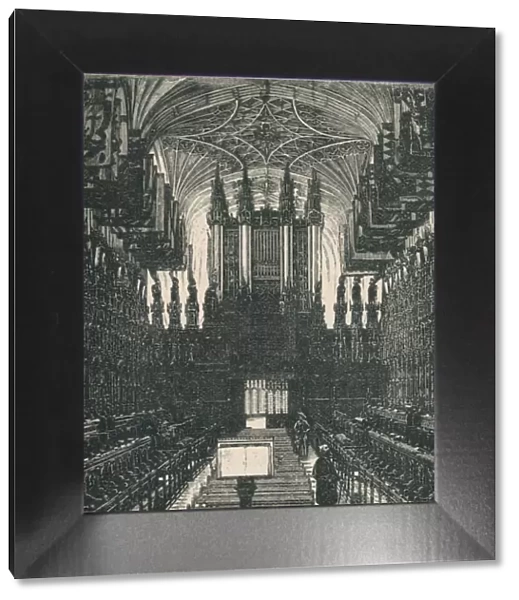 St. Georges Chapel: The Choir, Looking West, 1895