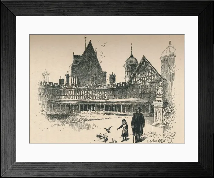 Framed Print : Fetter-Lock, or Horse-Shoe, Cloister, 1895 Framed Print : Fetter-Lock, or Horse-Shoe, Cloister, 1895