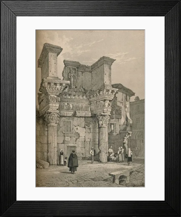 Framed Print : Rome, c1830 (1915). Artist: Samuel Prout Framed Print : Rome, c1830 (1915). Artist: Samuel Prout