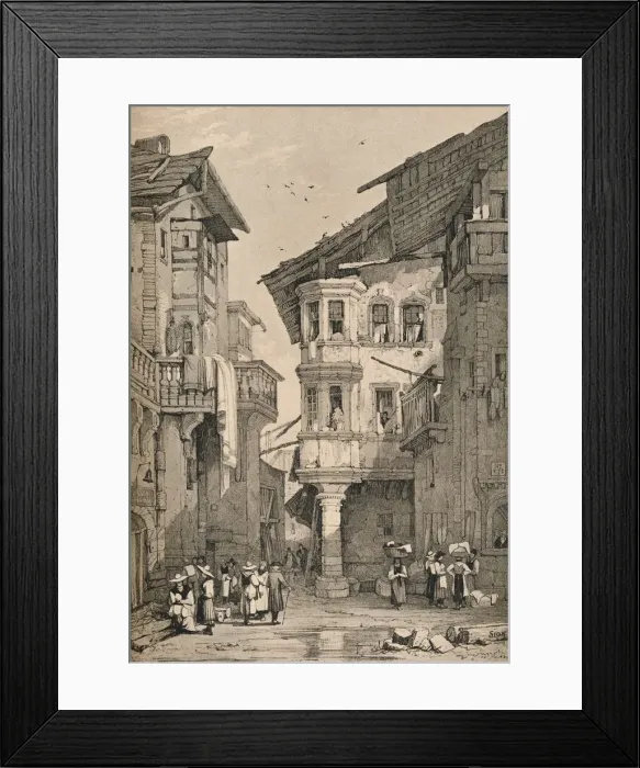 Framed Print : Sion, c1830 (1915). Artist: Samuel Prout Framed Print : Sion, c1830 (1915). Artist: Samuel Prout