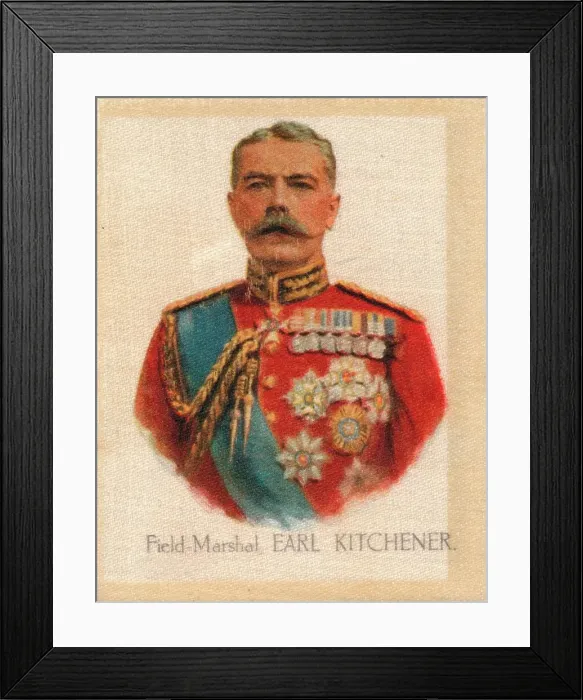 Framed Print : Field Marshal Earl Kitchener, c1910 Framed Print : Field Marshal Earl Kitchener, c1910