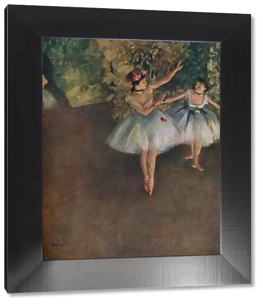 Two Ballet Dancers on the Stage (Deux Danseuses Sur La Scene), 1874 (1946). Artist: Edgar Degas