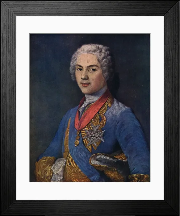 Framed Print : Charles, Dauphin De France, 1910. Artist: Maurice-Quentin de La Tour Framed Print : Charles, Dauphin De France, 1910. Artist: Maurice-Quentin de La Tour