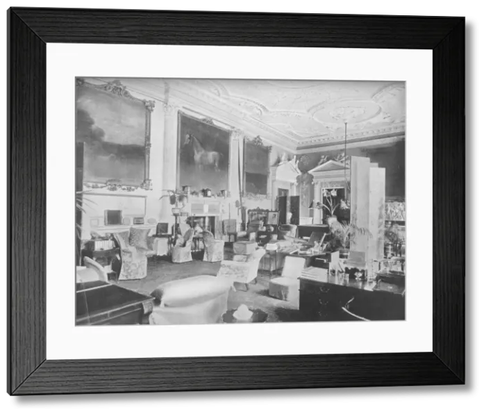 Framed Print : Badminton, Gloucester - The Duke of Beaufort, 1910 Framed Print : Badminton, Gloucester - The Duke of Beaufort, 1910