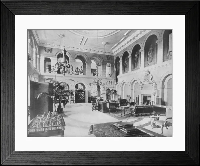 Framed Print : Grimsthorpe Castle, Lincolnshire - The Earl of Ancaster, 1910 Framed Print : Grimsthorpe Castle, Lincolnshire - The Earl of Ancaster, 1910