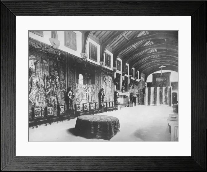 Framed Print : Naworth Castle, Cumberland - The Earl of Carlisle, 1910 Framed Print : Naworth Castle, Cumberland - The Earl of Carlisle, 1910