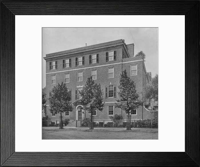 Framed Print : Entrance front on East 57th Street, house of Mrs WK Vanderbilt, New York City, 1924 Framed Print : Entrance front on East 57th Street, house of Mrs WK Vanderbilt, New York City, 1924