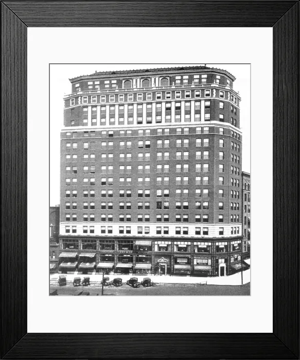 Framed Print : The Genesee Building, Buffalo, New York, 1924 Framed Print : The Genesee Building, Buffalo, New York, 1924