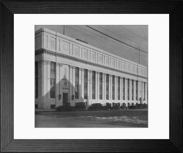 Framed Print : Principal facade of the Masonic Temple, Birmingham, Alabama, 1924 Framed Print : Principal facade of the Masonic Temple, Birmingham, Alabama, 1924