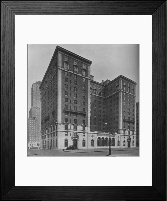 Framed Print : The Park Lane Hotel, New York City, 1924 Framed Print : The Park Lane Hotel, New York City, 1924