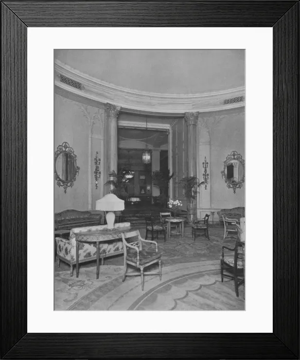 Framed Print : Looking from the Oval Palm Room into the Main Dining Room, Roosevelt Hotel, New York City, 1924 Framed Print : Looking from the Oval Palm Room into the Main Dining Room, Roosevelt Hotel, New York City, 1924